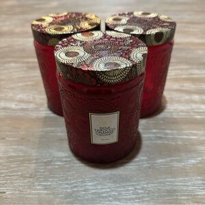 Empty Red Voluspa Candle Jar (up to 3) Bundle for free shipping!